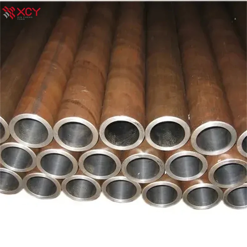 DIN2391 ST52 H8 cold drawn seamless steel honed tube SRB tube for hydraulic cylinder