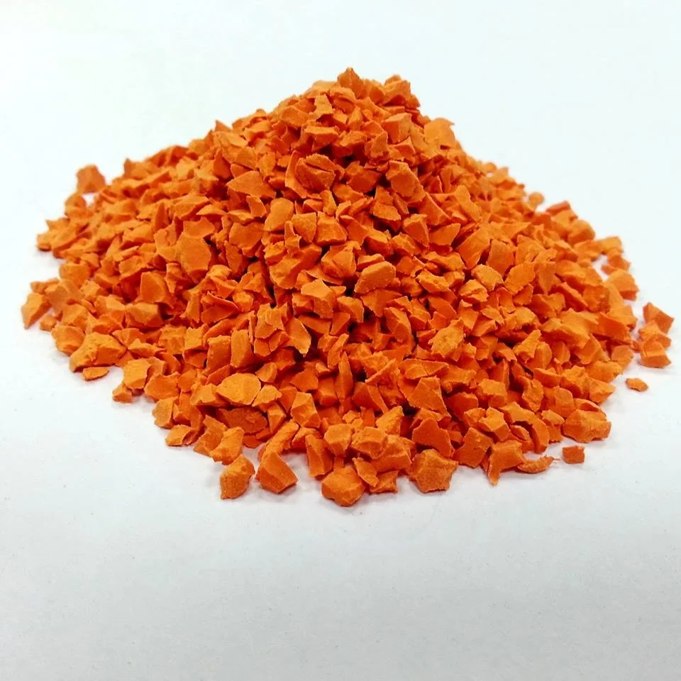 epdm granule Rubber crumb for PU floor artificial Grass playground flooring safety pavement Factory