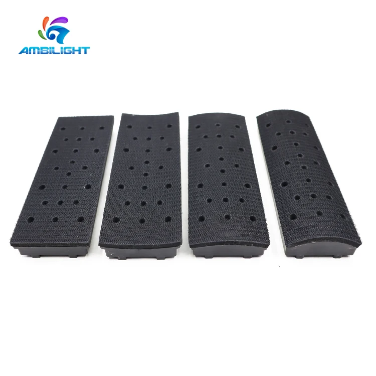 70x198mm Interchangeable Porous Vel Cro Flock Backing Sanding Block Dust-Free Vacuum Hand Tool Kit