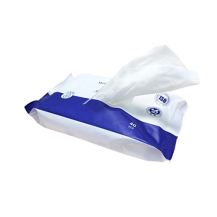Perfectbio custom Wood pulp and viscose use Washable and Flushable spunlace nonwoven fabric for Toilet wipes