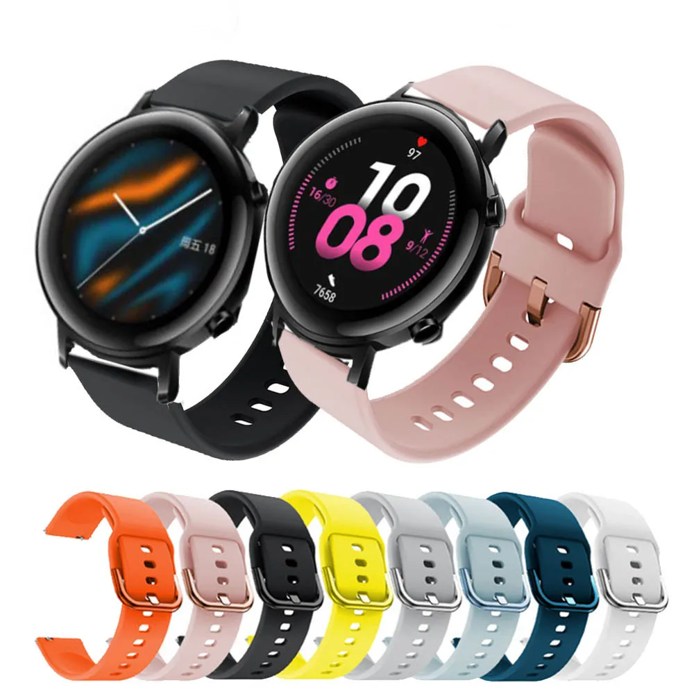 Sport Strap for Samsung Galaxy Watch Active Strap 20mm 22mm Watch Bands Replace Smart Wrist Strap