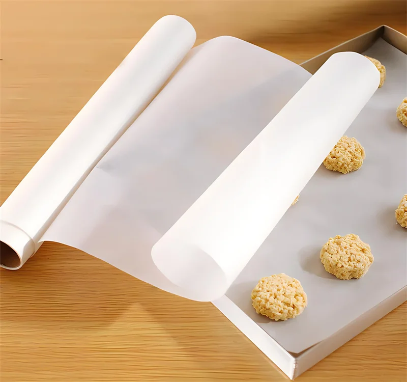 30cm*5m 10m 20m 35gsm 40gsm greaseproof cooking baking parchment paper cooking baking silicone paper rolls