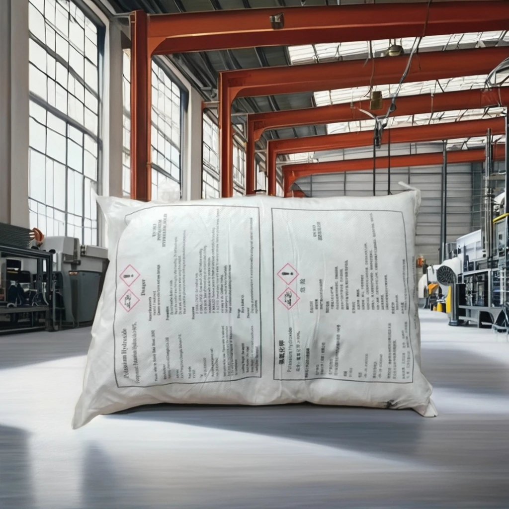 2024 Food and Industrial Grade Potassium Hydroxide Flakes 90% Low Price Caustic Potash Alkali CAS 1310-58-3 KOH