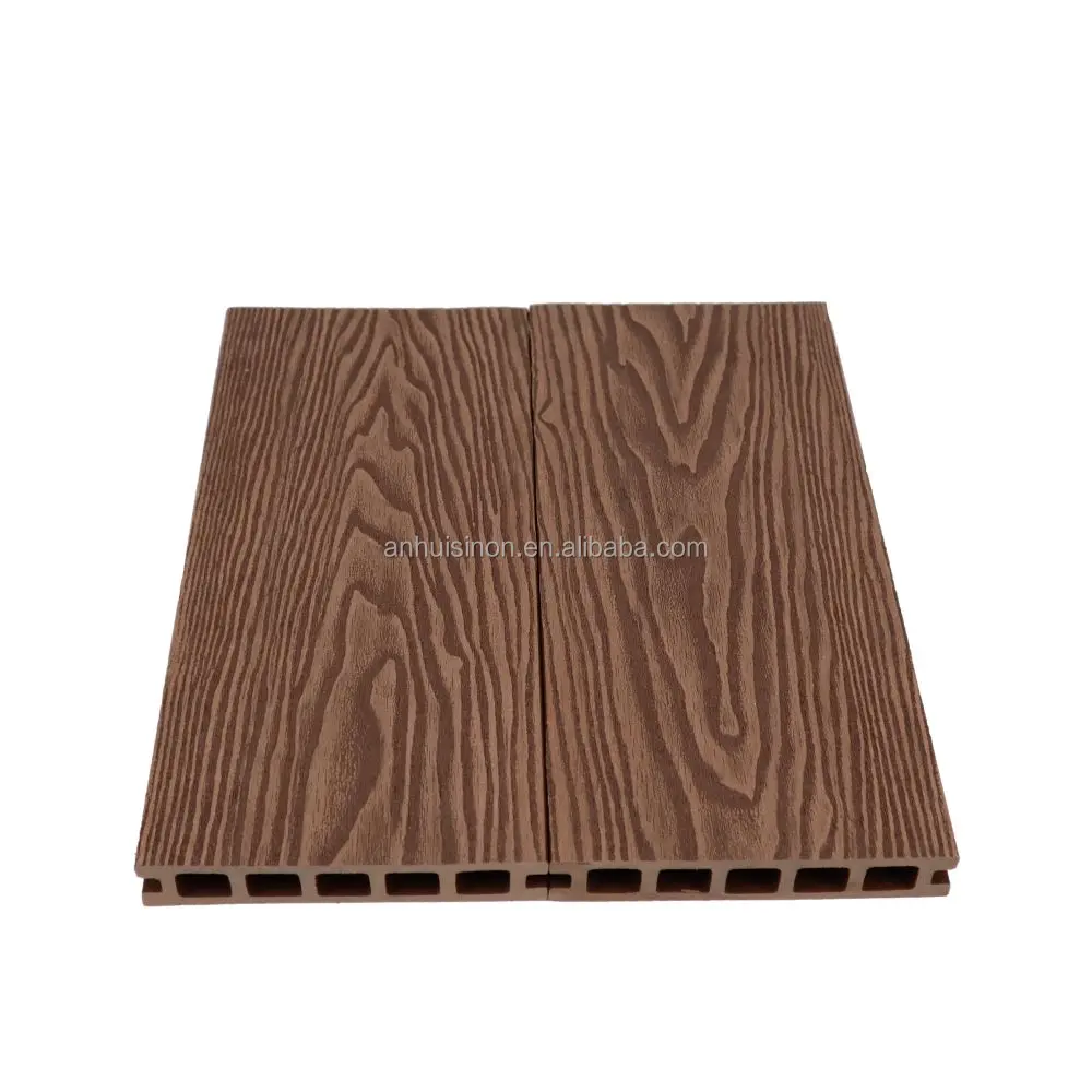 Grain North American Style Best Quality Co-Extrusion Decking Board Waterproof WPC Wooden Flooring for Terrace Backyard Apartment