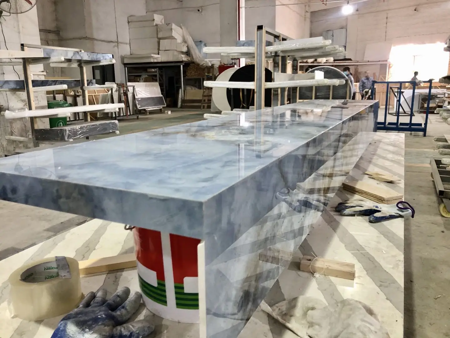 Dekton/Nealith big slab Automatic 45 degree chamfering cutting machine