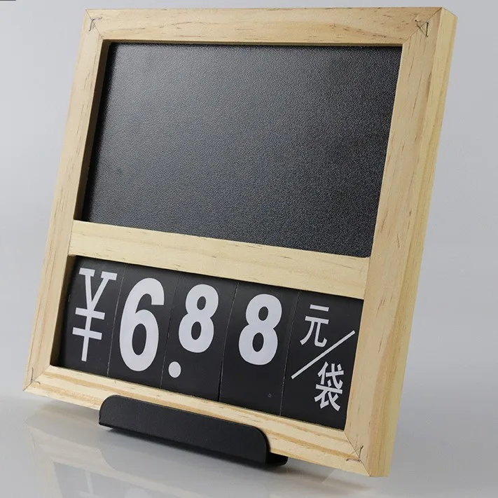 Excellent supermarket plastic clip pop price tag poster frame for fruit/vegetable