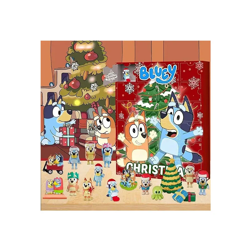 2024  Advent Calendars 24pcs Grinchs Christmas Blind Box Christmas Calendar Box Anime Mystery Boxes For Kids