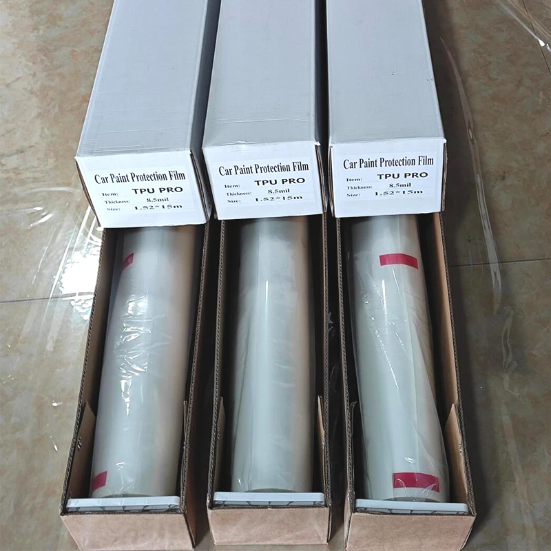 Sand Proof 5 Years Latest Design Tpu Ppf Paint Protect Film Ppf Sheet Rubber Squeegee