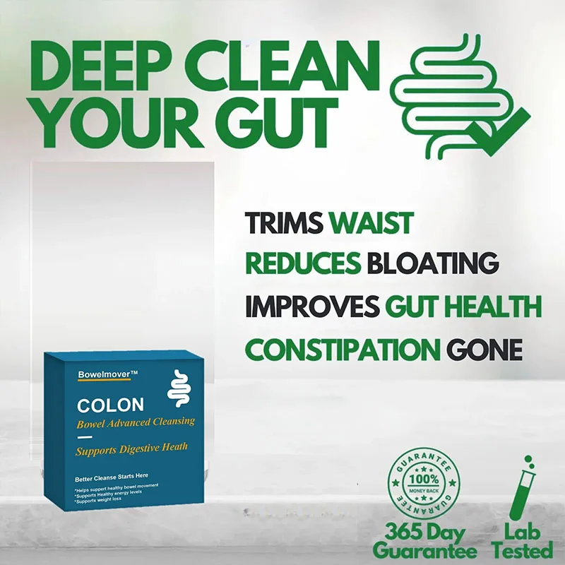 Gut Health Supplement Improves Digestive Comfort Cleanse Detox Gut and Colon Support Reduces Bloating Weight Management