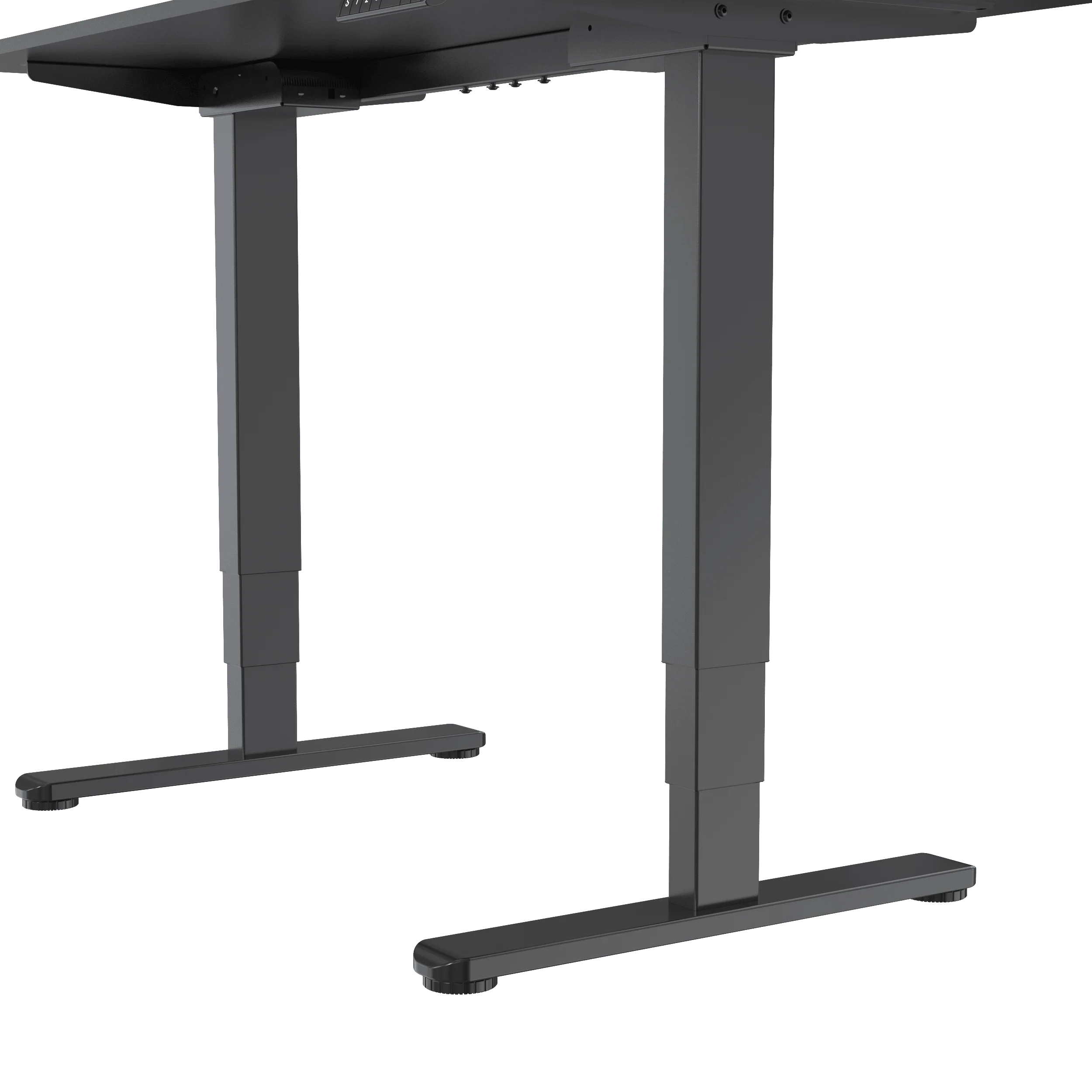 V-mounts Ergonomic electric standing desk for office with Micro-adjustable foot pad design JSD2-02-D-1P
