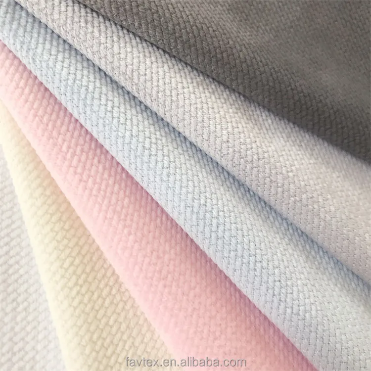 100% Polyester One Side Burnout Minky Velour Fabric