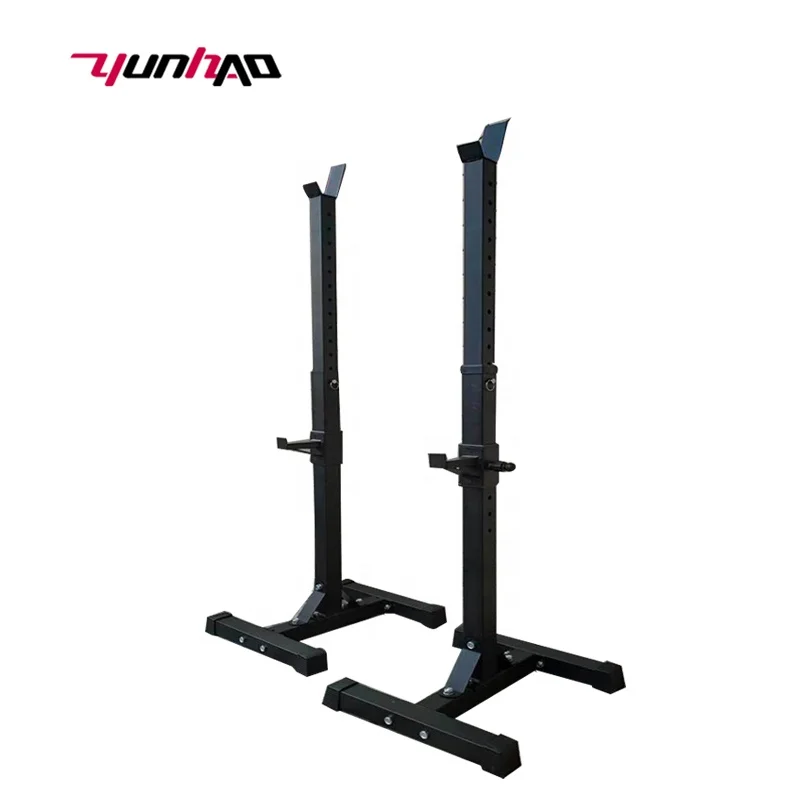 YunCheng Hot Sale Adjustable Height Portable Dumbbell Racks Sturdy Steel Squat Rack For Strength Training