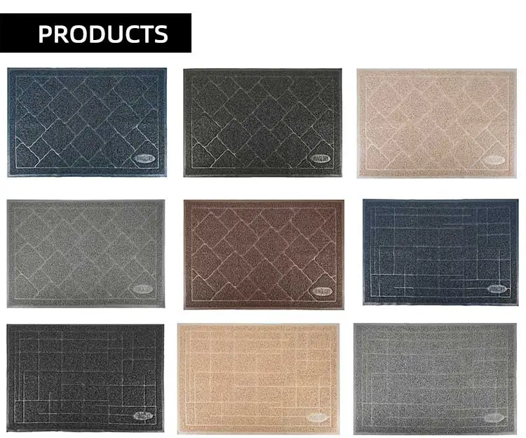 Soft on Kitty Paws 90*60cm Large Kitty Litter Box Mat PVC Cat Litter Mat with Non-Slip Backing