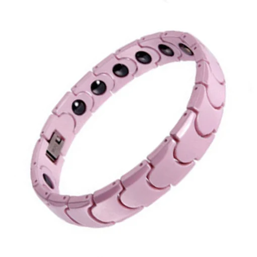 Ladies Crystal Ceramic Magnetic Germanium Bracelets