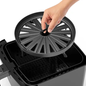 2024  Absorbable oil and Easy cleaning and high temperature resistance Baking rack  Foldable Air Fryer Rack for kitchen