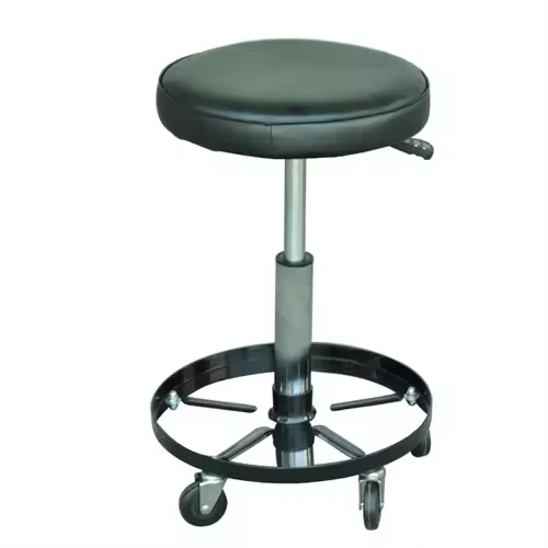 Rolling Creeper Garage Stool Shop Seat Padded Mechanic Stool With Tool Tray