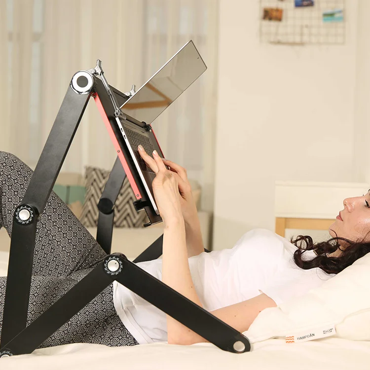 wholesale modern executive office sit stand lap desk lying book holder  lying laptop desk