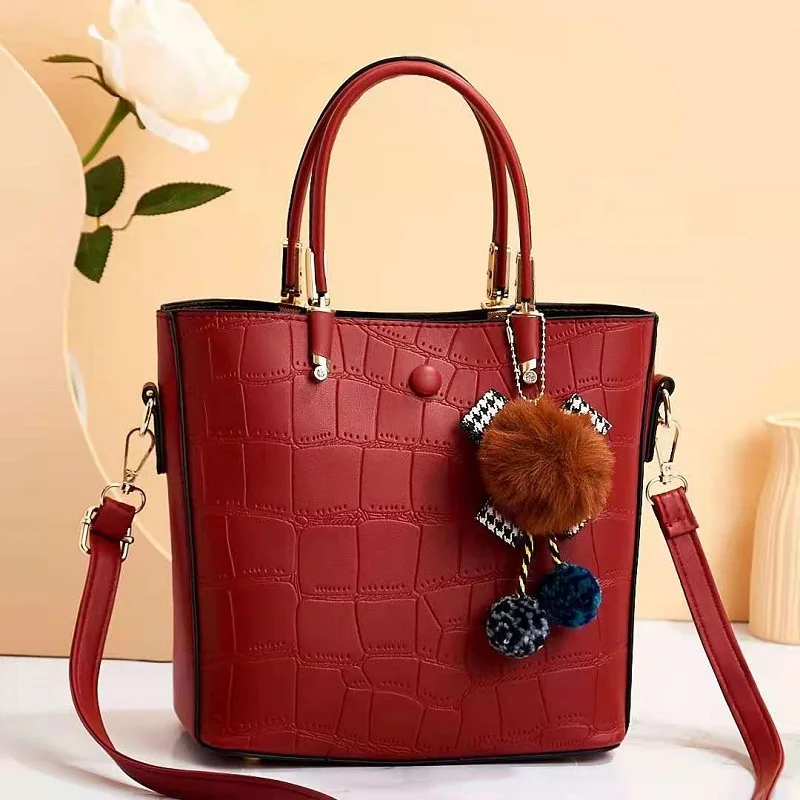 
DL048-27 Wholesale fashion Crocodile pattern lady bags high quality messager bag 