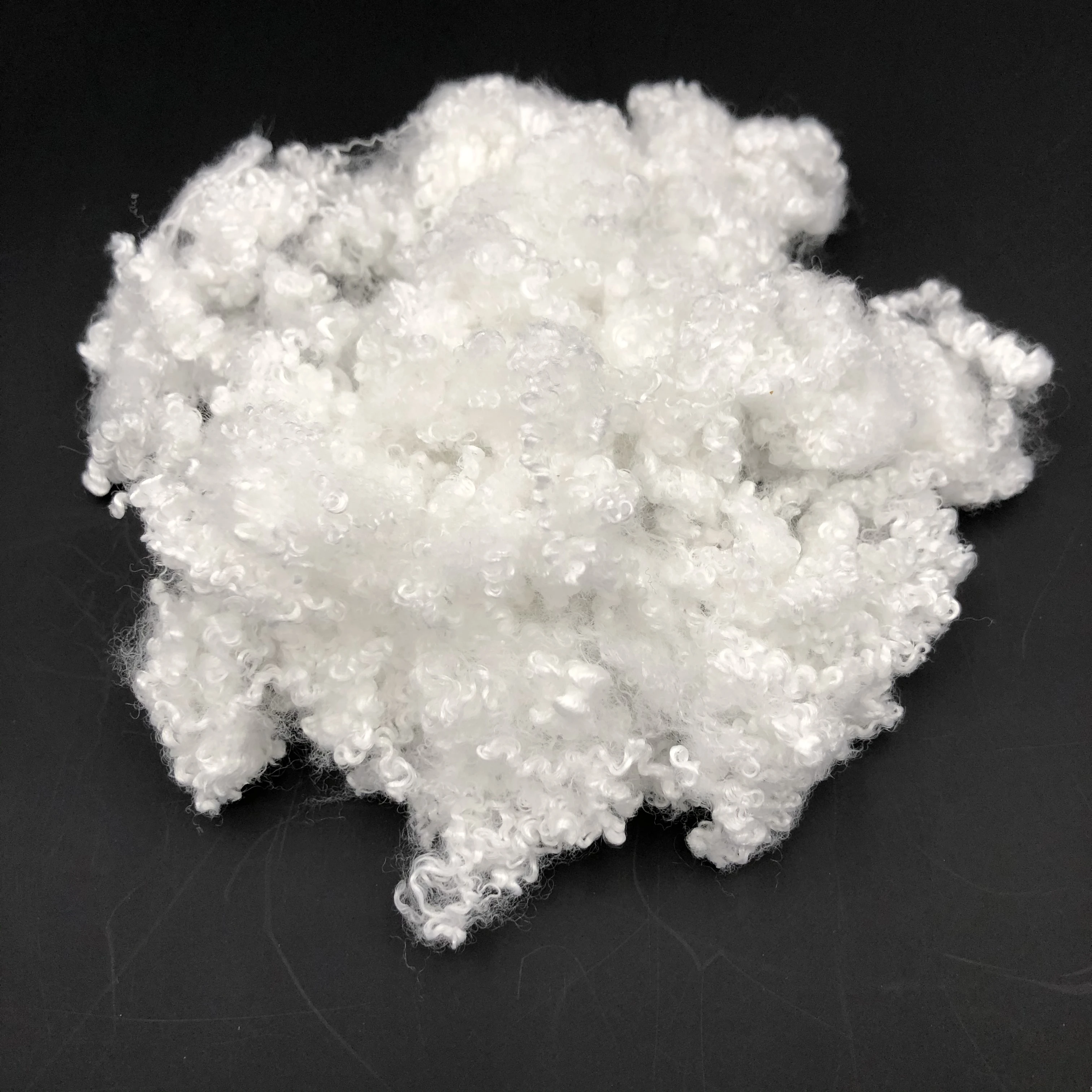 Flame retardant  hollow conjugate silicone polyester staple fiber flame retardant polyester stable fiber