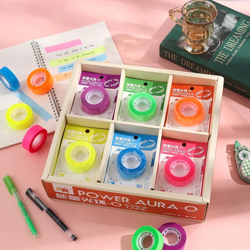 Custom Morandi Memo Pads Transparent Sticky Notes Color Decoration Masking Washi Tapes In Bulk For DIY Scrapbook Journals