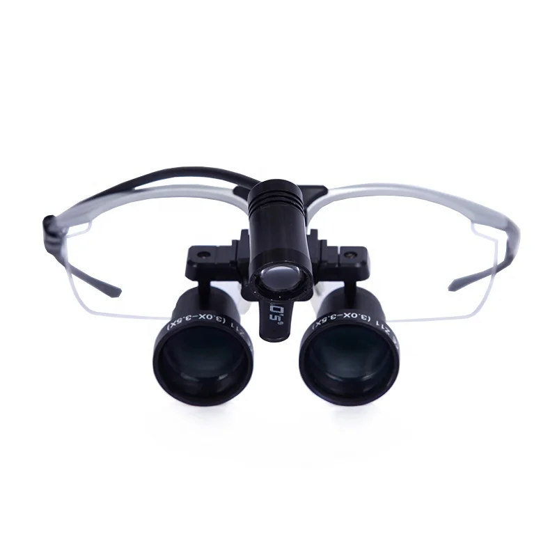 Тао регулируемое увеличение хирургические стоматологические лупы Z11 3.0X - 3.5X с новым светодиодным индикатором 21x