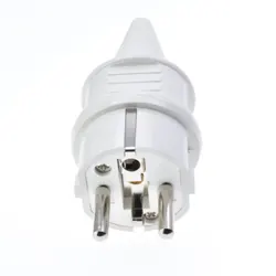 EU Socket Wiring Plug 16A 250V Schuko Type-F European Connector French German Korean Russia Assembly Receptacle Connector