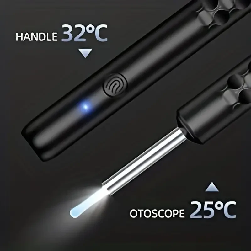 C - wifi mini 3.5cm lens diameter ear endoscope 1080p camera hd visual earwax removal camera