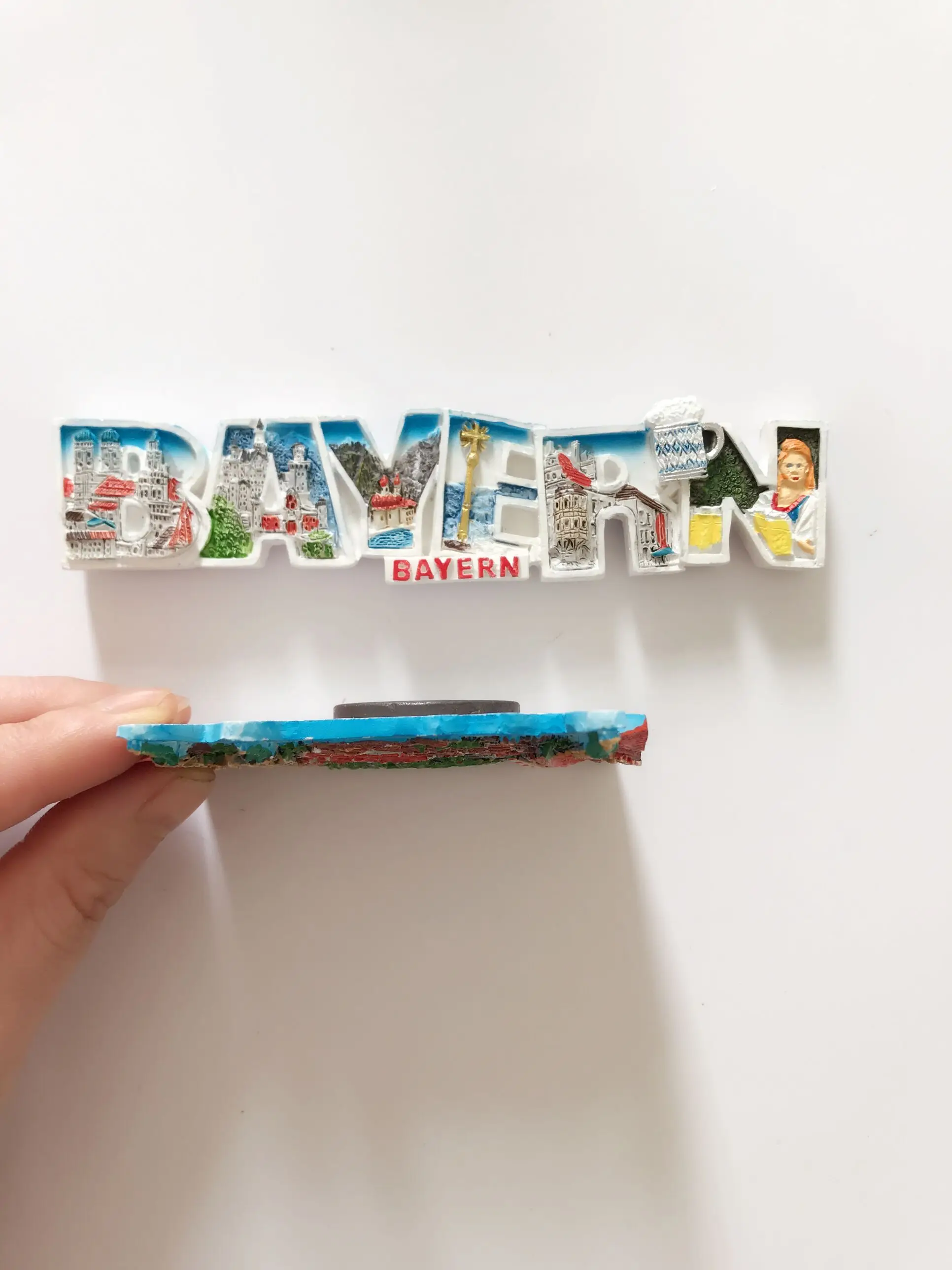 Montenegro Monaco Moldova Mayotte Mauritius San Marino Mali Maldives Malawi Madagascar Luxembourg Polyresin Fridge Magnet