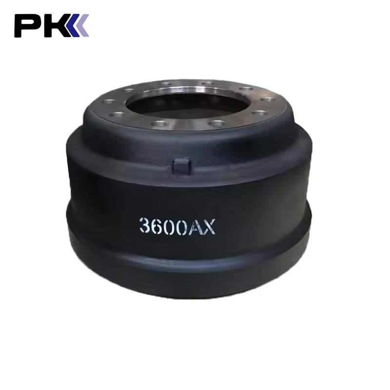High Quality 3600A 3600AX Rear Axle Break Drum Heavy Duty Truck Semi Trailer Brake Drums For Volvo