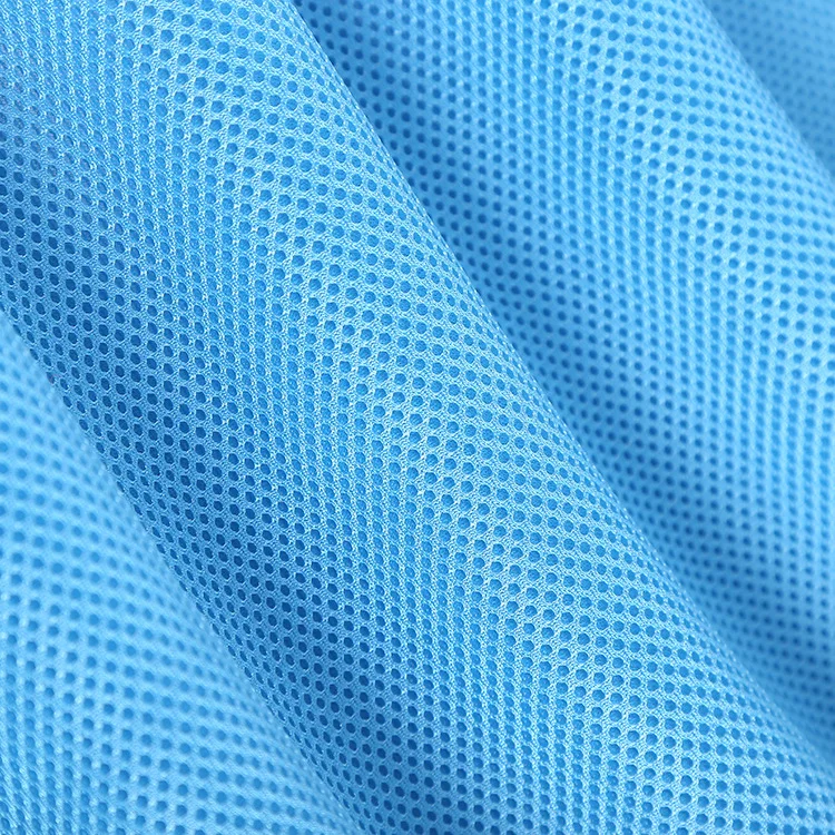 Color Customization Stripe Polyester 3d Mesh Fabric 3d Spacer Air Mesh Fabric