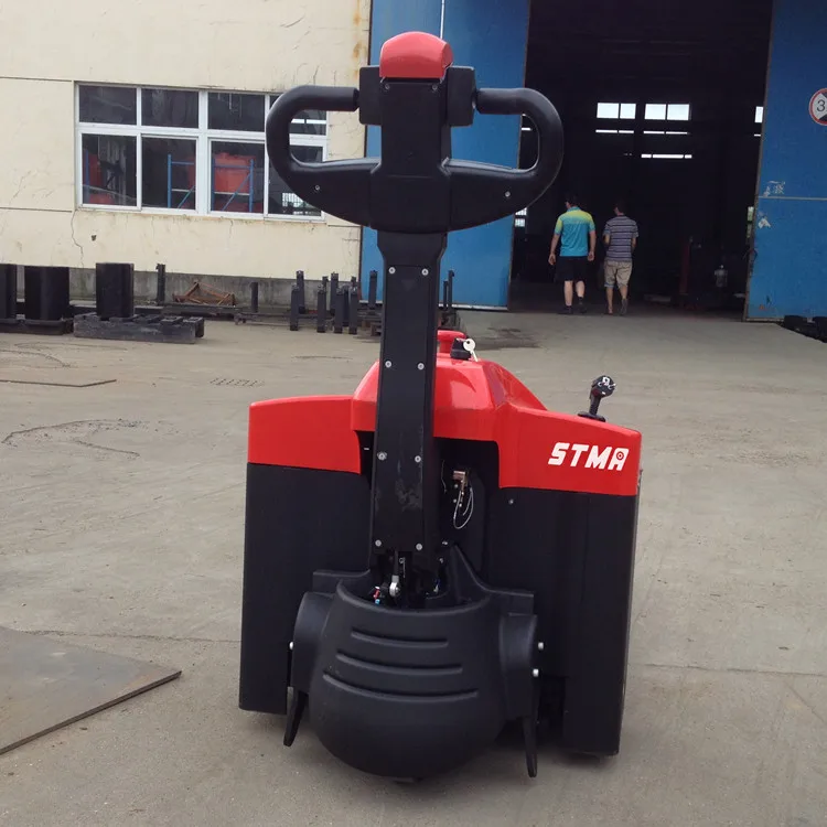 STMA electric portable pallet lift 1500kg capacity mini pallet jack with 1150mm and 685mm fork length