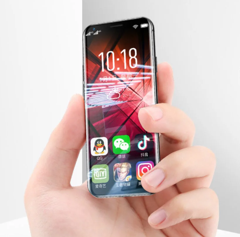 
3inch SOYES XS Mini colorful Smartphone 3GB+32GB Dual Sim Cards 4G Mobile Support Wifi 