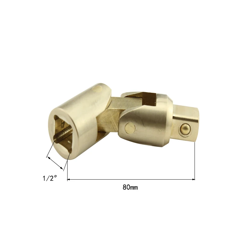 AL-CU strike the disassembled parts Hand tool universal Joint 1/2 Petrochemical industry Coal mines and oil fields Gas station