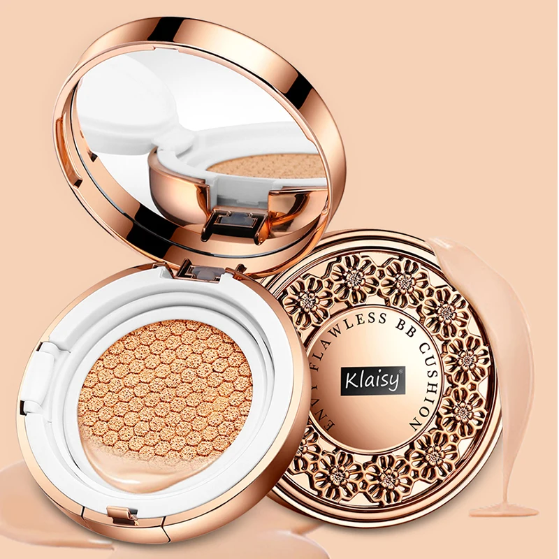 Private Label  Air Cushion Nude Concealer Oil Control Moisturizing Liquid Foundation Makeup BB Cream Foundation Cream