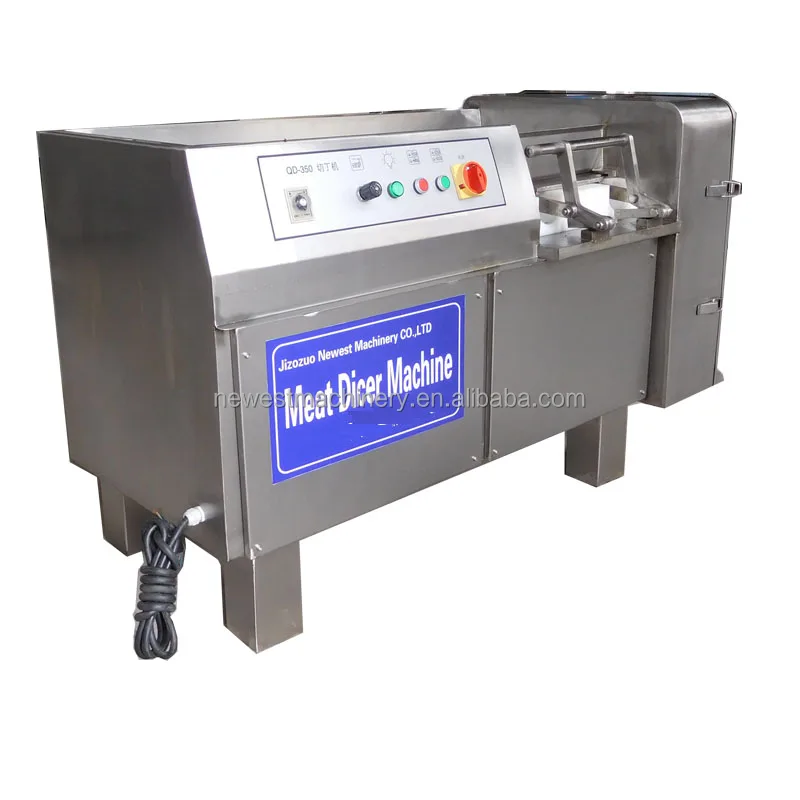 Commercial Chicken Steak Cutting Machine poultry Cube Cutter Meat