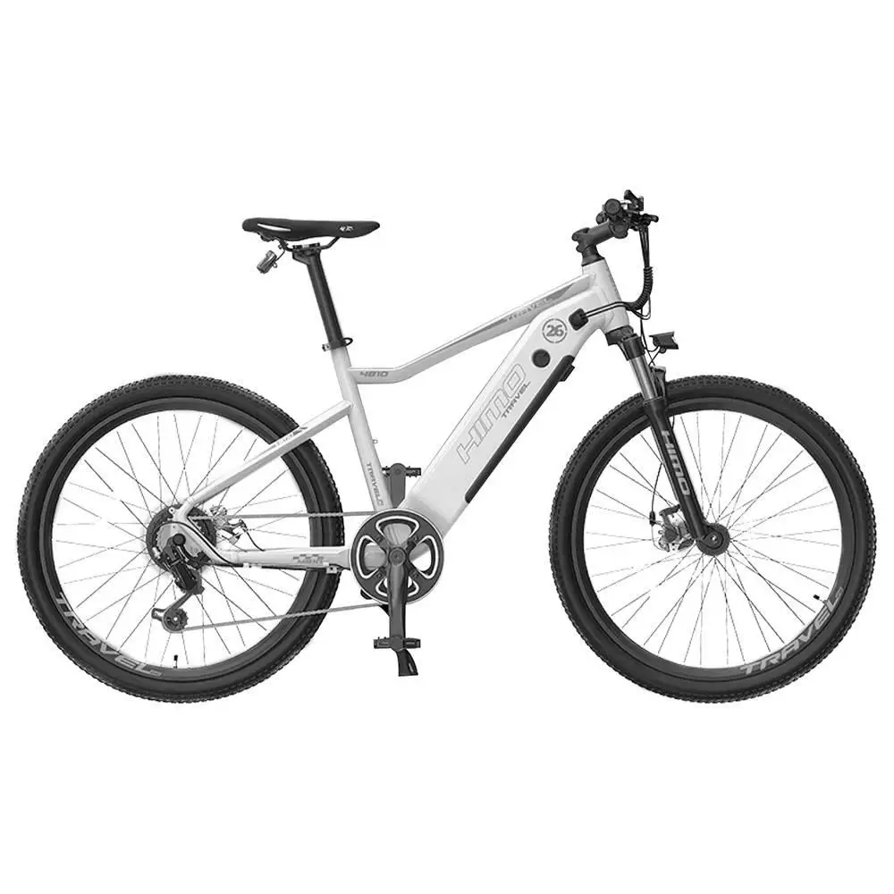 HIMO C26 Electric Bicycle 26 Inch 250W Motor Removable 48V 10Ah Battery Up To 100km Range Dual Disc Brake SHIMANO 7s Gear Shift