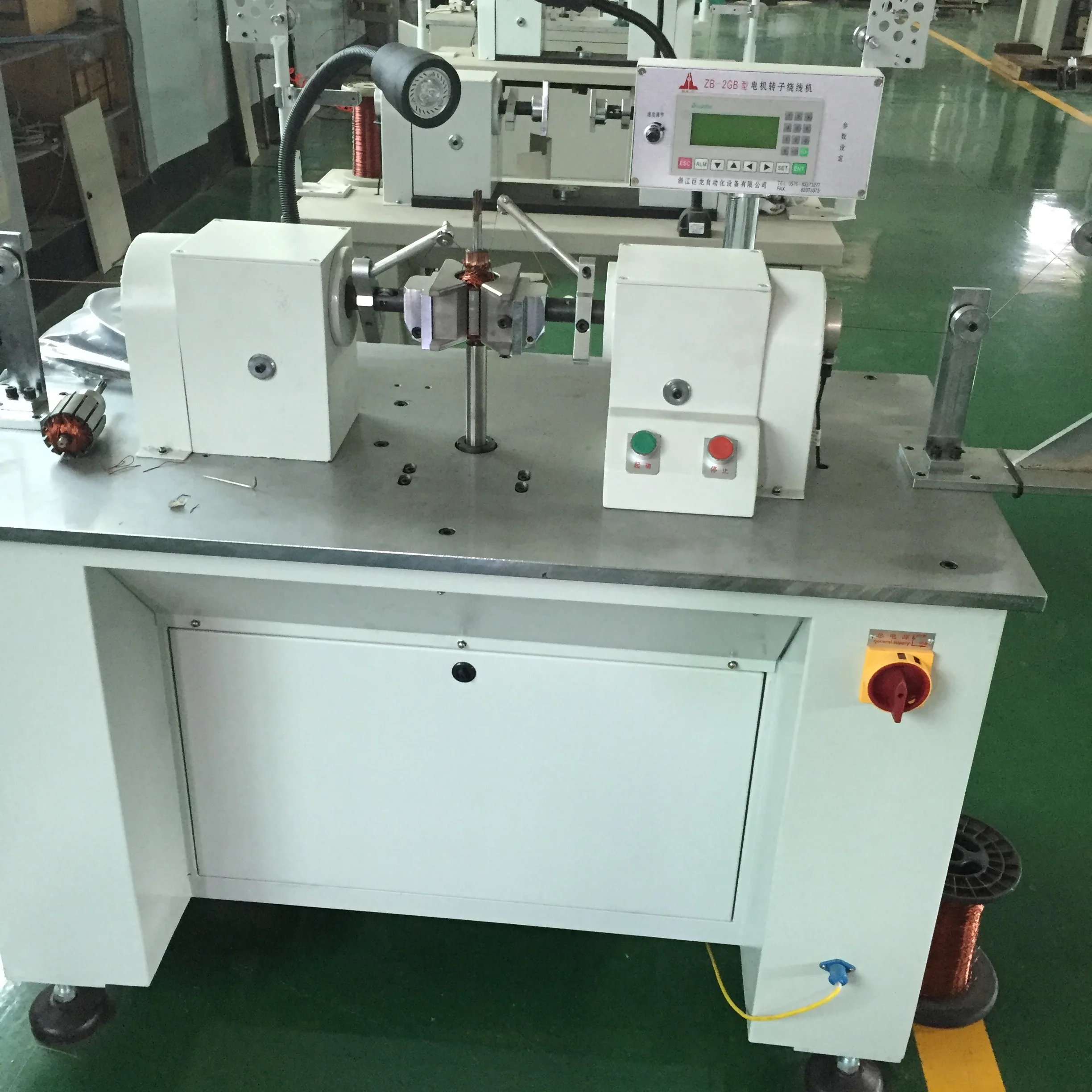 ZB-2GB Model Double Flyer Rotor Wire Winding Machine