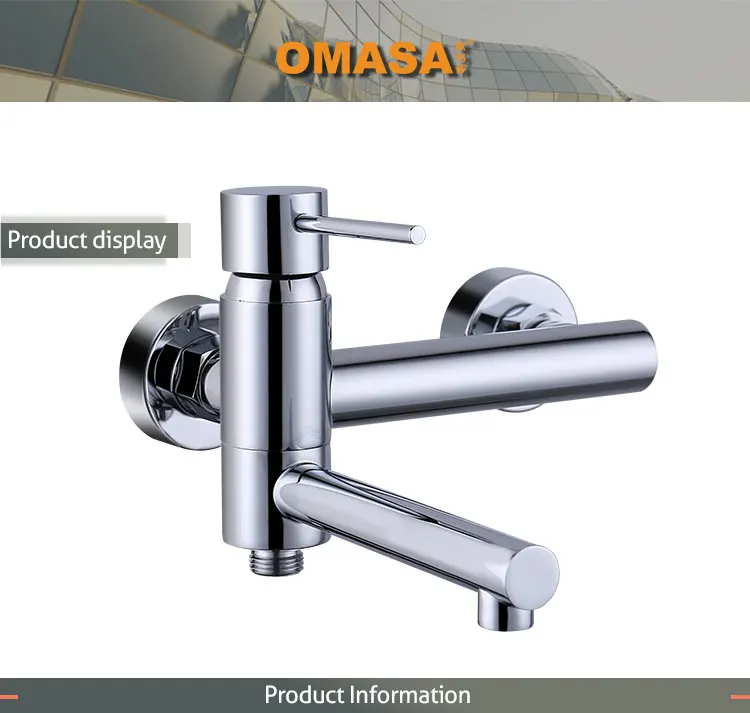 OMASA utility brass handstick in wall flexible outlet washing machine shower set accessories hot cold faucet
