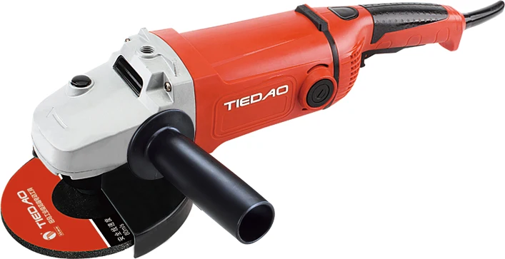TIEDAO TD86230  high-power Electric Angle Grinder Grinding Machine 180MM 230MM2600W Grinding Disc6500r/min  Color Box
