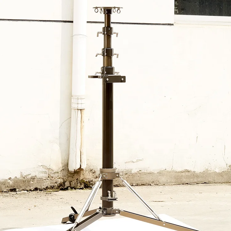 
Pneumatic telescopic antenna mast 