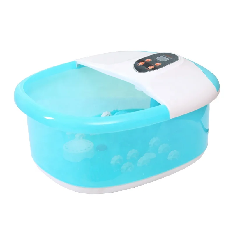 Electric Portable Blood Circulation Detox Water Mini Foot Soak Bath Spa Massager Machine