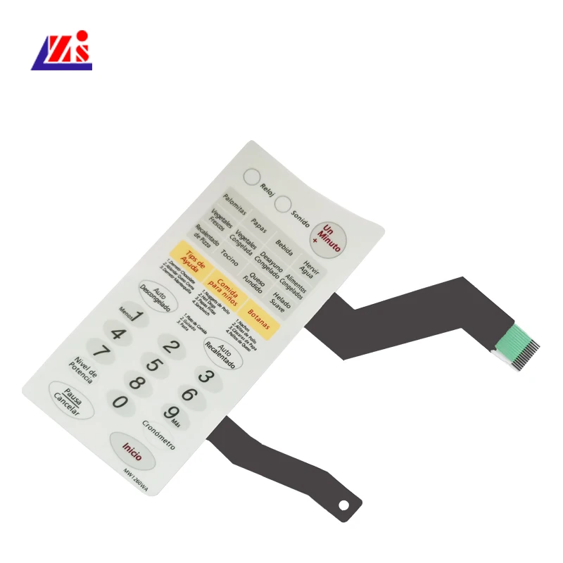 Waterproof Matte Surface Push Button Membrane Switch