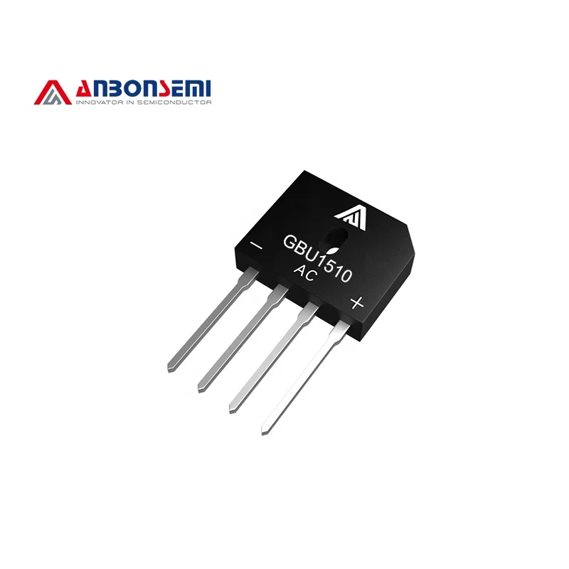 Anbon GBU1510 15A 1000V GBU Package Bridge Rectifier
