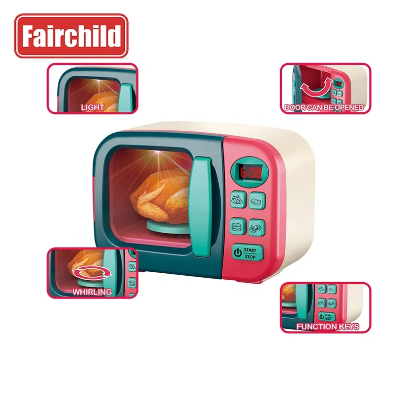 Real Cooking Plastic Kids Girls Children Funny Kitchen Play Toy Set Pretend Mini Home Appliance