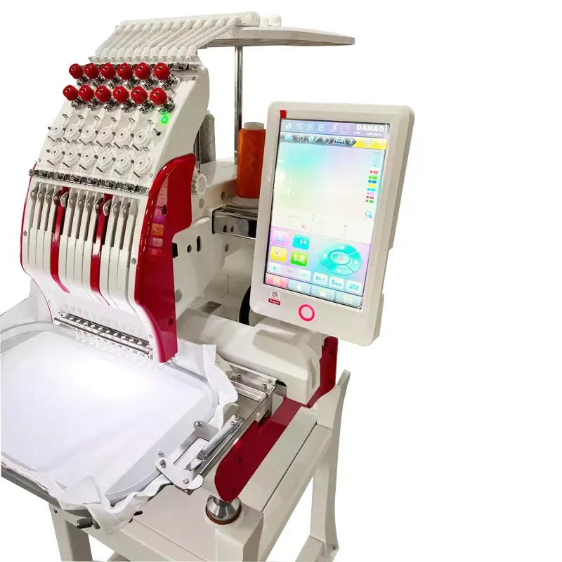 MYSEW MYS120N Высококачественная вышивальная машина, 12 игл для компьютеризированной вышивальной машины, цена, вышивальная машина для шляп