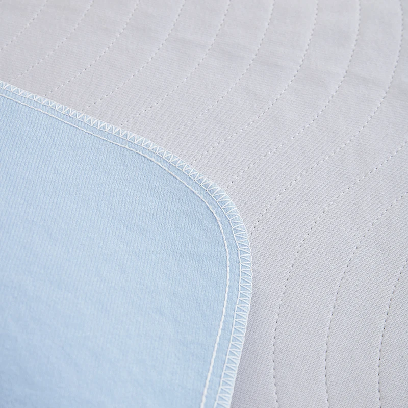 Custom Quilted Breathable Waterproof Underpads Washable Reusable Cloth Incontinence Adult Bed Urine Pad Pet Pee Pad