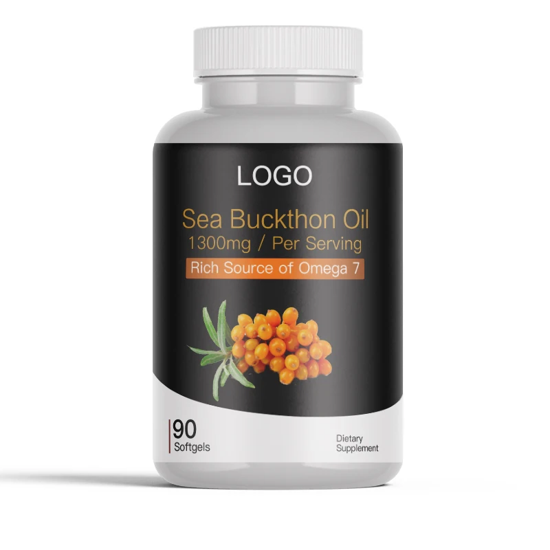 OEM Healthcare Supplement Sea Buckthorn Oil Capsules Omega 3 6 9softgel