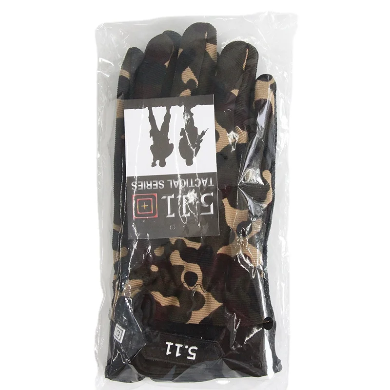 
Lightweight Breathable Impact Resistant Full Finger Outdoor Motorcycle Cycling Racing Climbing Tactical Gloves 