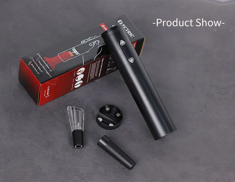 The New Ideas Innovative Unique Product Wine Opener Electric Kitchen Accessories Set for Women Gift Promotional