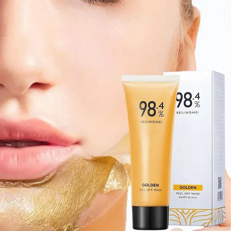 Private Label Anti Wrinkle and Moisturizing collagen peel off face mask 24k peel off gold facial mask
